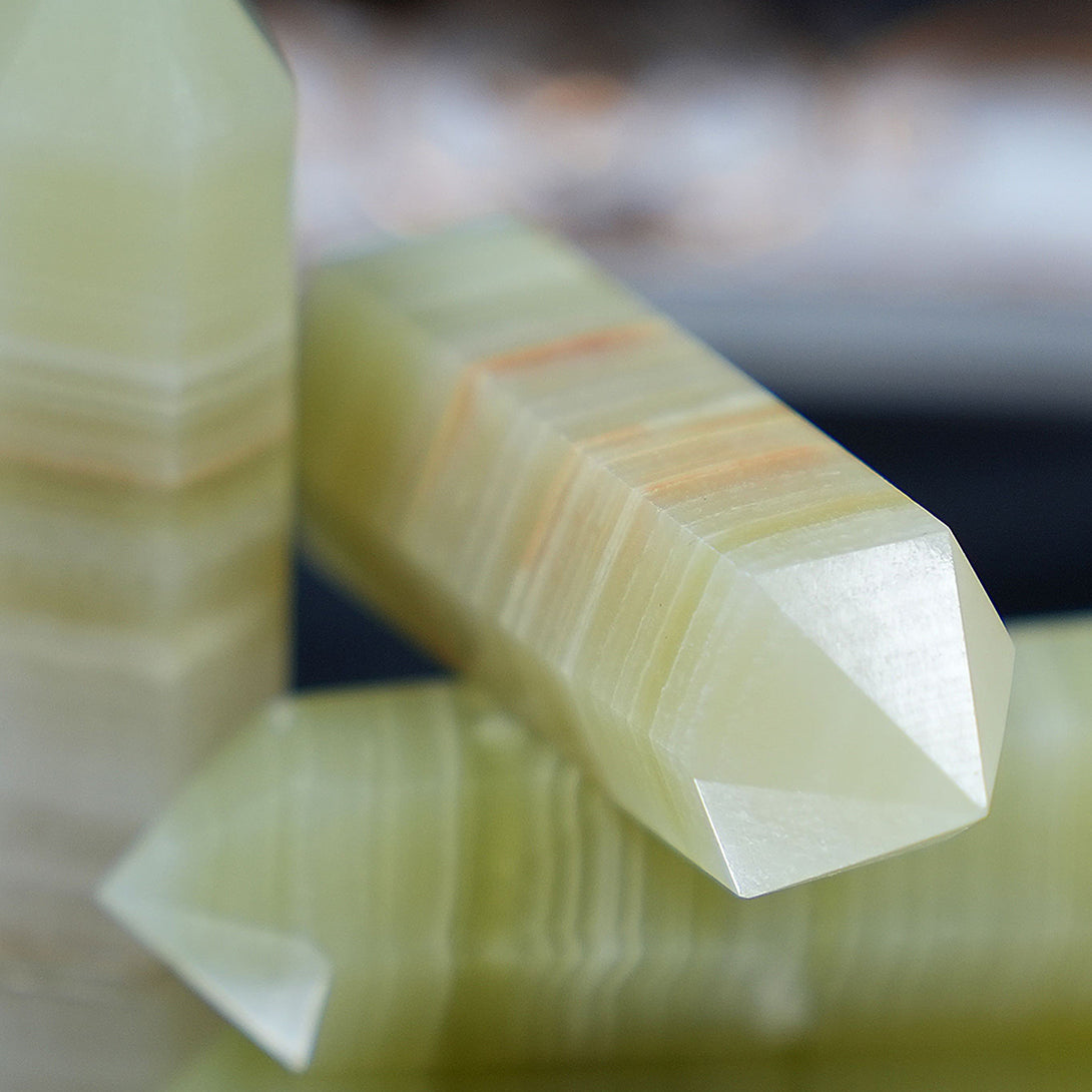 Afghan jade crystal points