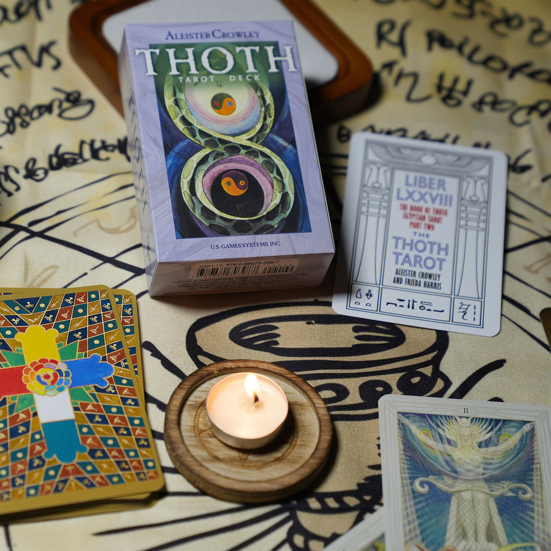 Aleister Crowley Thoth Tarot Deck Pocket Edition – Authentic Collectible