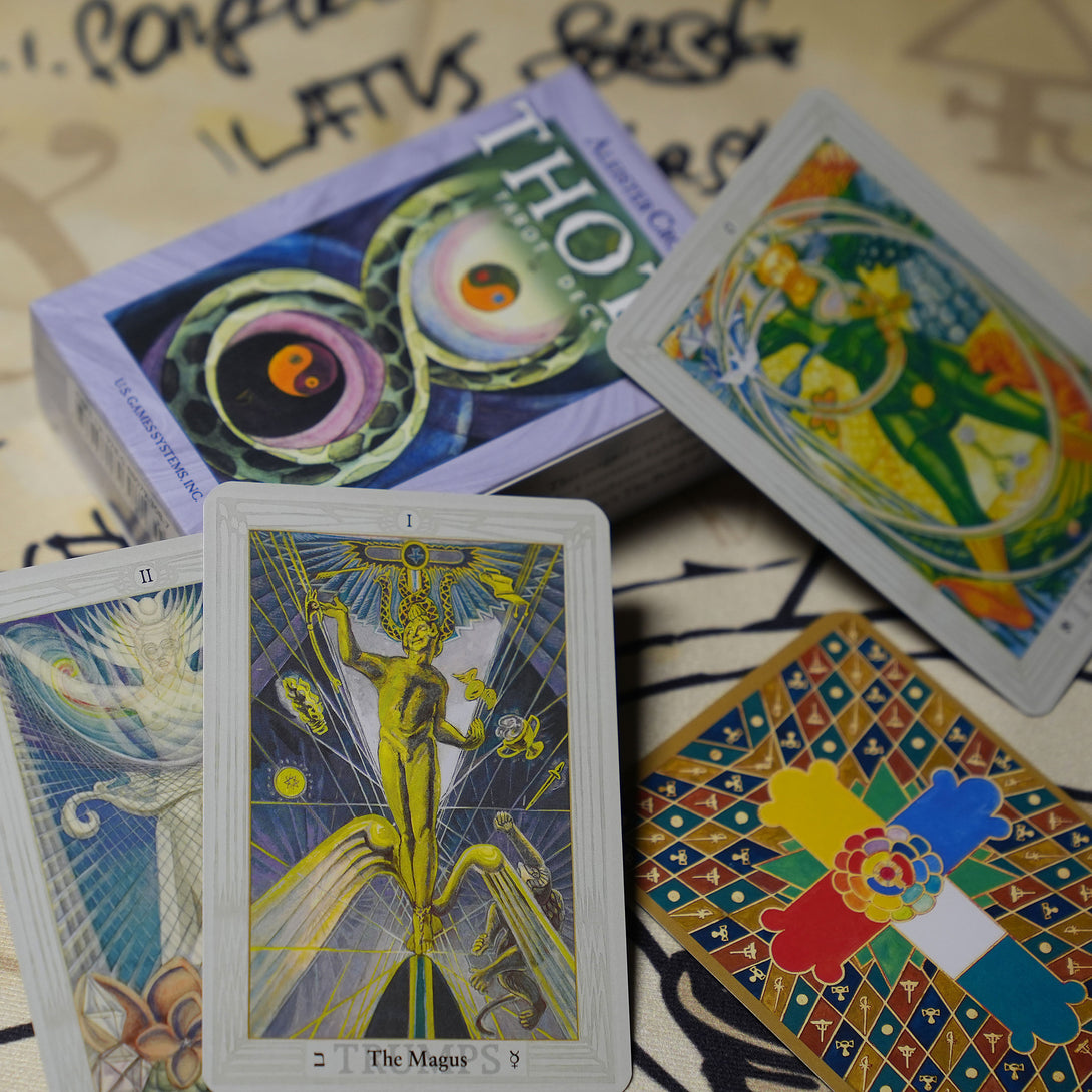 Aleister Crowley Thoth Tarot Deck Pocket Edition – Authentic Collectible