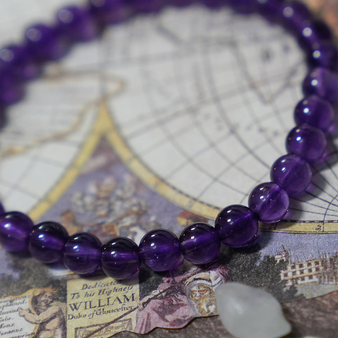 Sagittarius Lucky Amethyst Bracelet