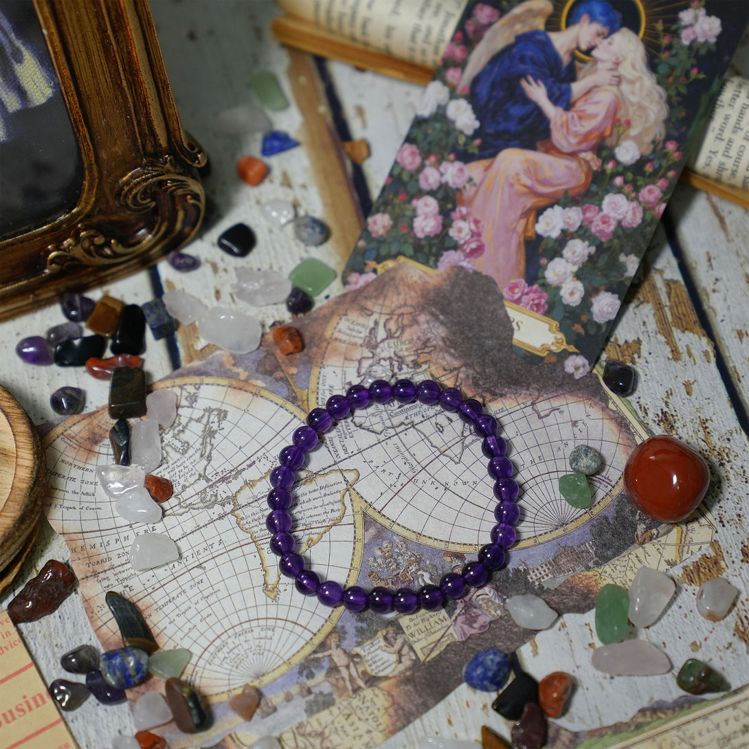 Sagittarius Lucky Amethyst Bracelet