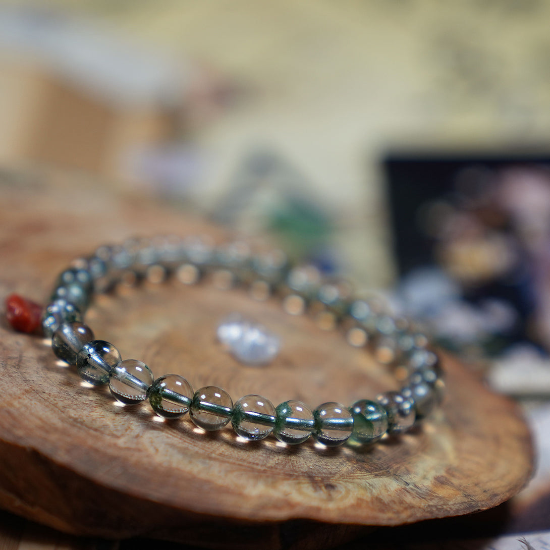 Taurus Green Phantom Quartz Bracelet
