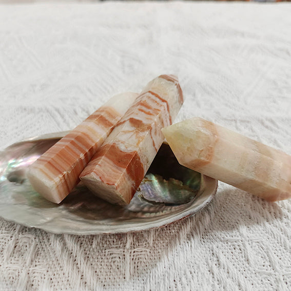 Fairytale Crystal  - Afghan Jade Crystal Point（7cm）