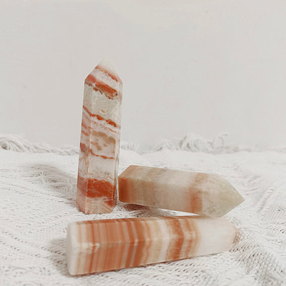 Fairytale Crystal  - Afghan Jade Crystal Point（7cm）