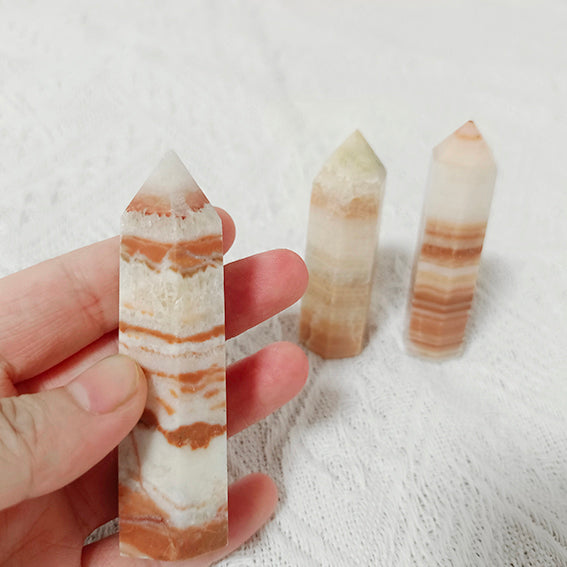 Fairytale Crystal  - Afghan Jade Crystal Point（7cm）