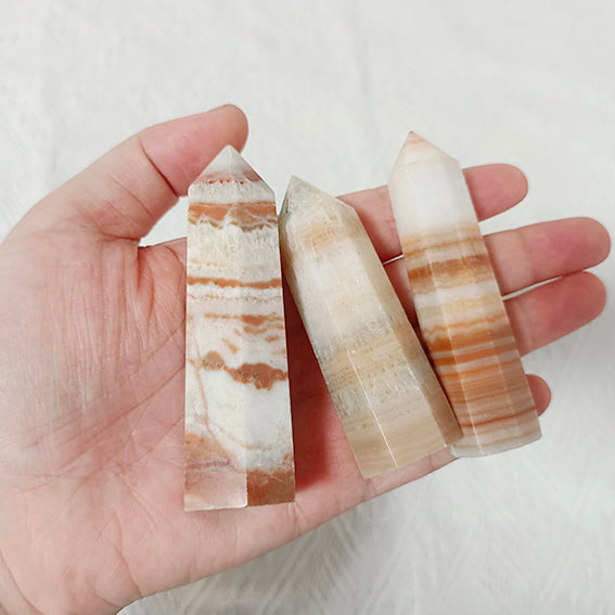Fairytale Crystal  - Afghan Jade Crystal Point（7cm）