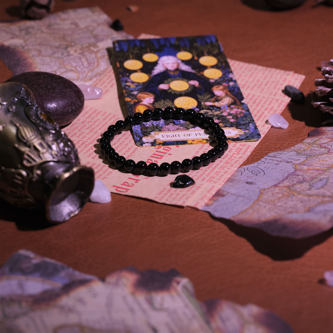 Fairytale Crystal Obsidian bracelet