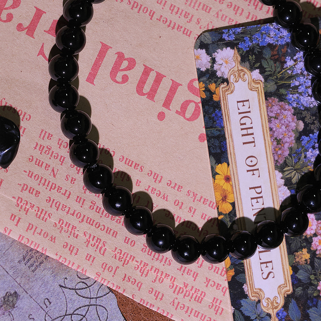 Fairytale Crystal Obsidian bracelet