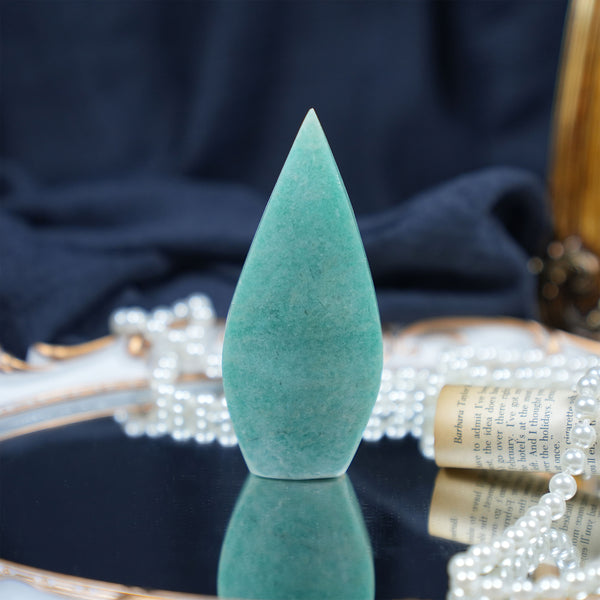 Fairytale Crystal -Flame FreeformCrystal (Length: 1.6–2.8  inches | Height: 2.4–4.3  inches)