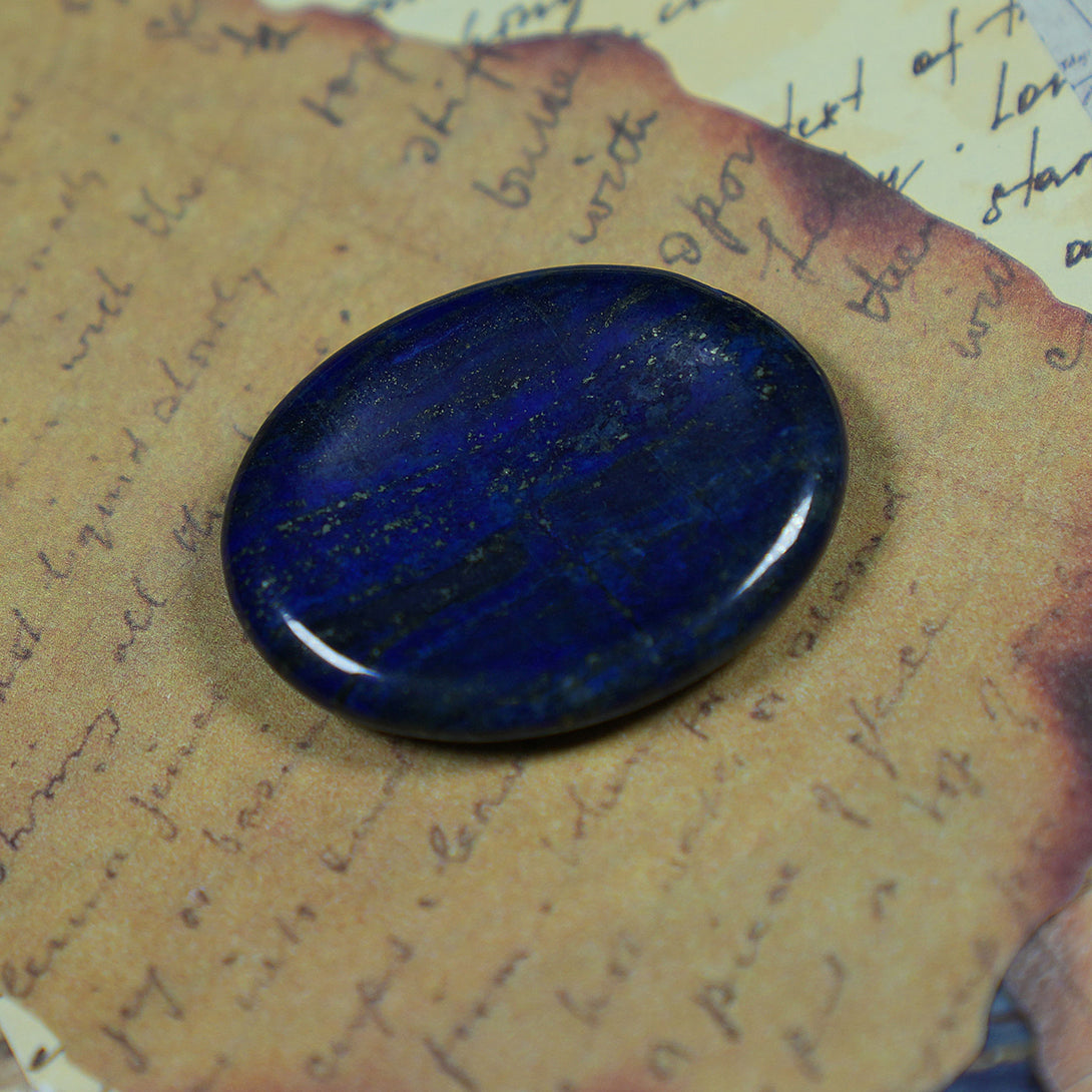 Lapis Lazuli Worry Stone 