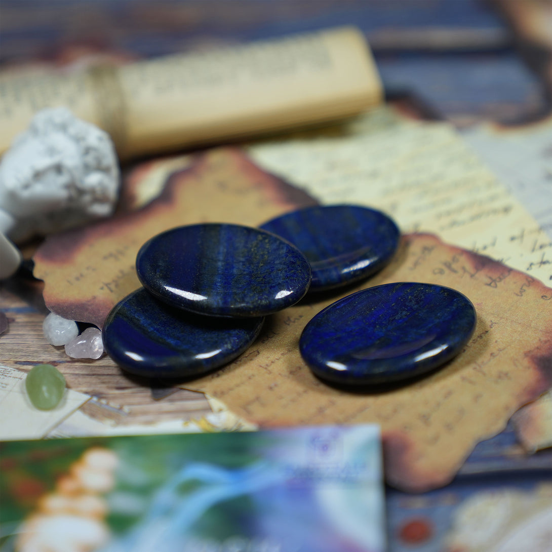 Lapis Lazuli Worry Stone 