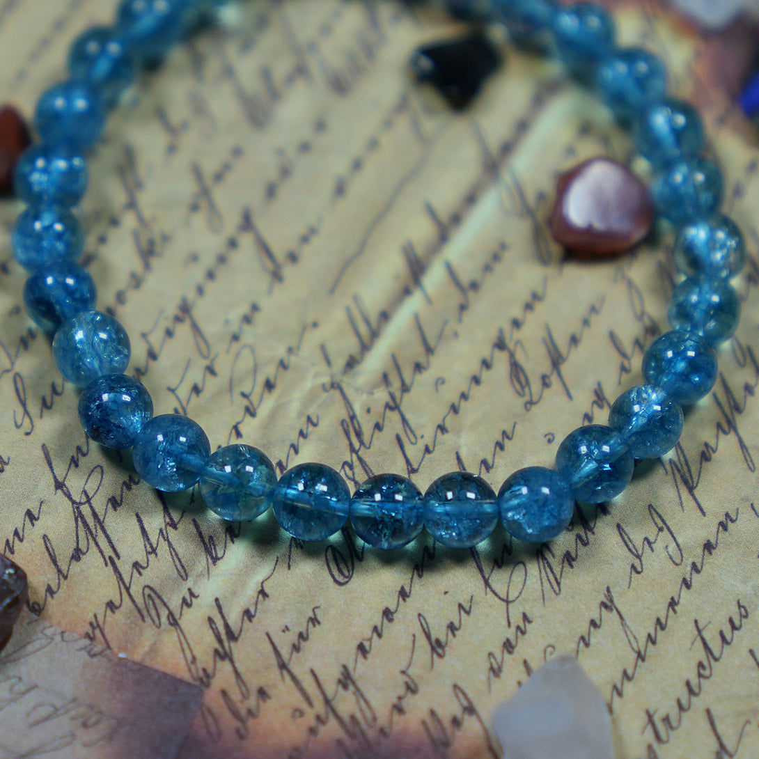 Pisces Aquamarine Bracelet – Calm Energy & Emotional Flow