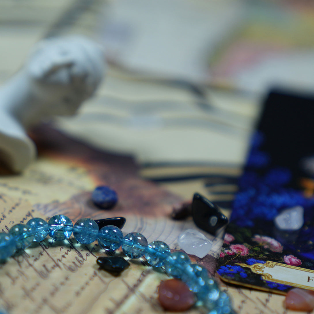 Pisces Aquamarine Bracelet – Calm Energy & Emotional Flow