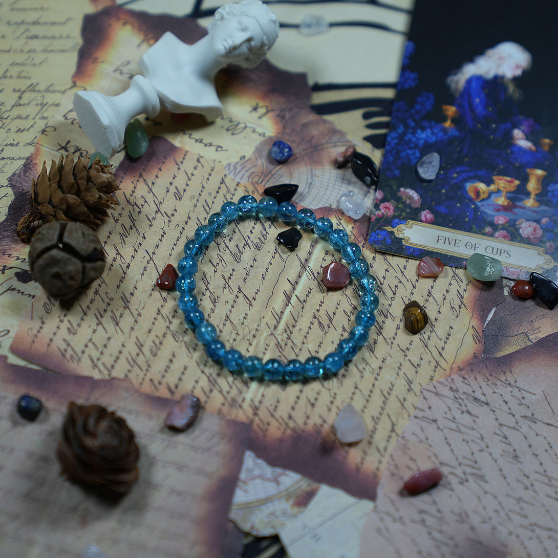 Pisces Aquamarine Bracelet