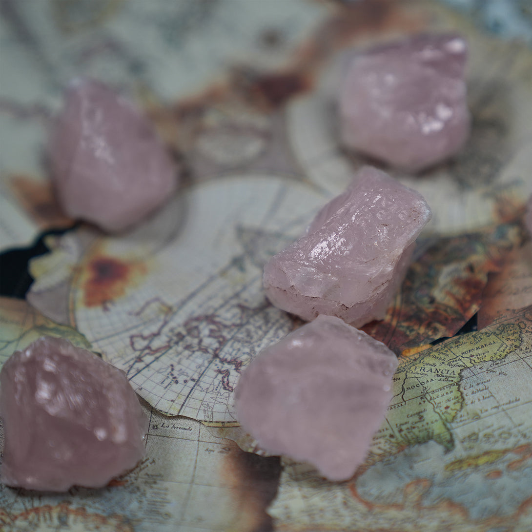 Raw Rose Quartz