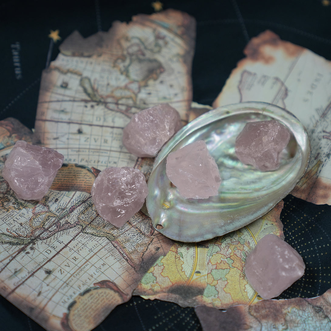 Raw Rose Quartz
