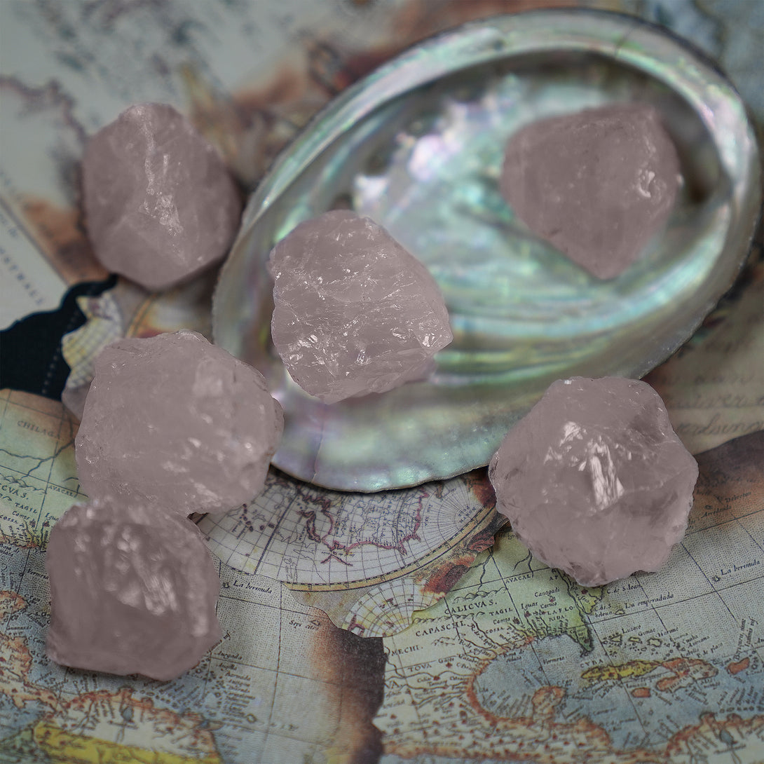 Raw Rose Quartz