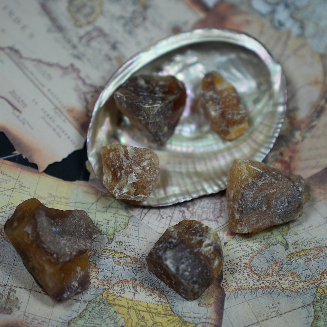 Raw Yellow Fluorite Crystal