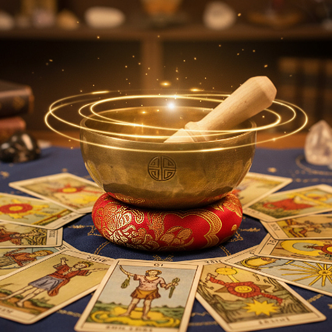Singing Bowl-Clear the Space & Cleanse the Cards.