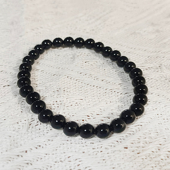 Black Tourmaline Energy Bracelet -Protection • Reclaim Your Power